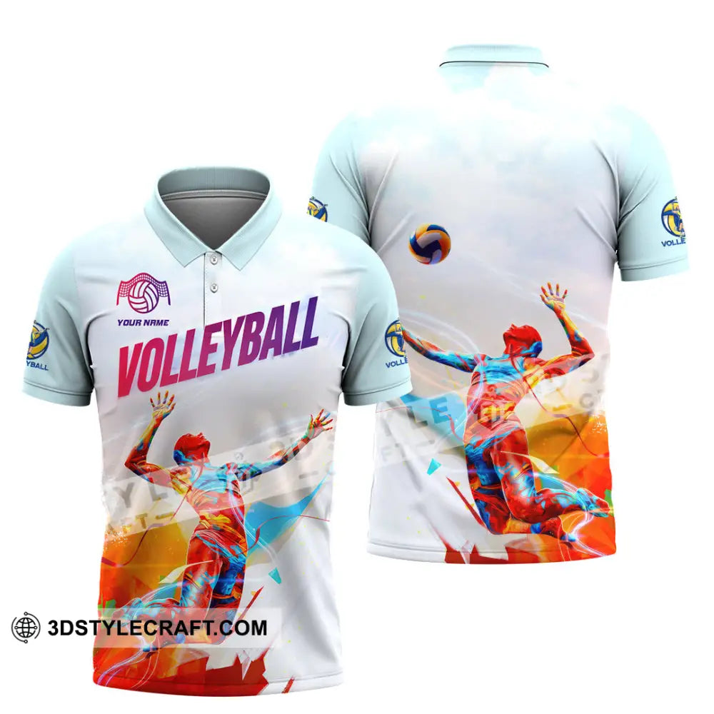 Unisex Shirt - Custom Volleyball 3D Shirt Polo Shirt / S T-shirt