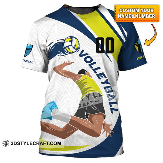 Unisex Shirt - Custom Volleyball 3D Shirt - T-shirt