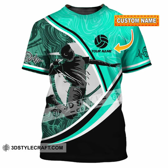 Unisex Shirt - Custom Volleyball 3D Shirt style option 1