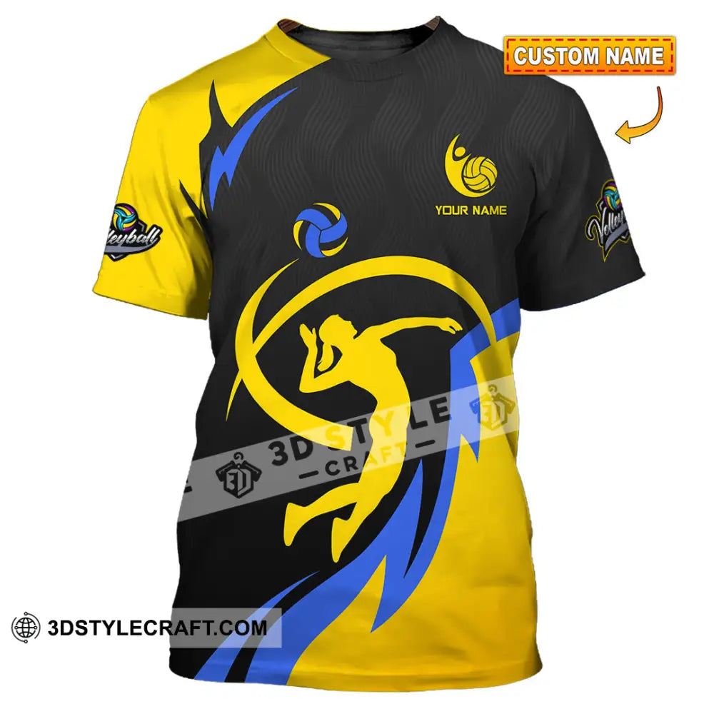 Unisex Shirt - Custom Volleyball 3D Shirt - T-shirt
