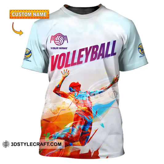 Unisex Shirt - Custom Volleyball 3D Shirt T-shirt
