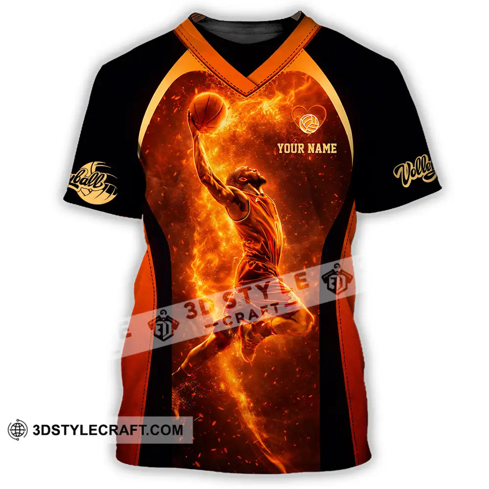 Unisex Shirt - Custom Volleyball 3D Shirt T-Shirt / S T-shirt