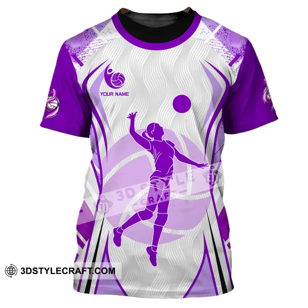 Unisex Shirt - Custom Volleyball 3D Shirt - T-Shirt / S - T-shirt