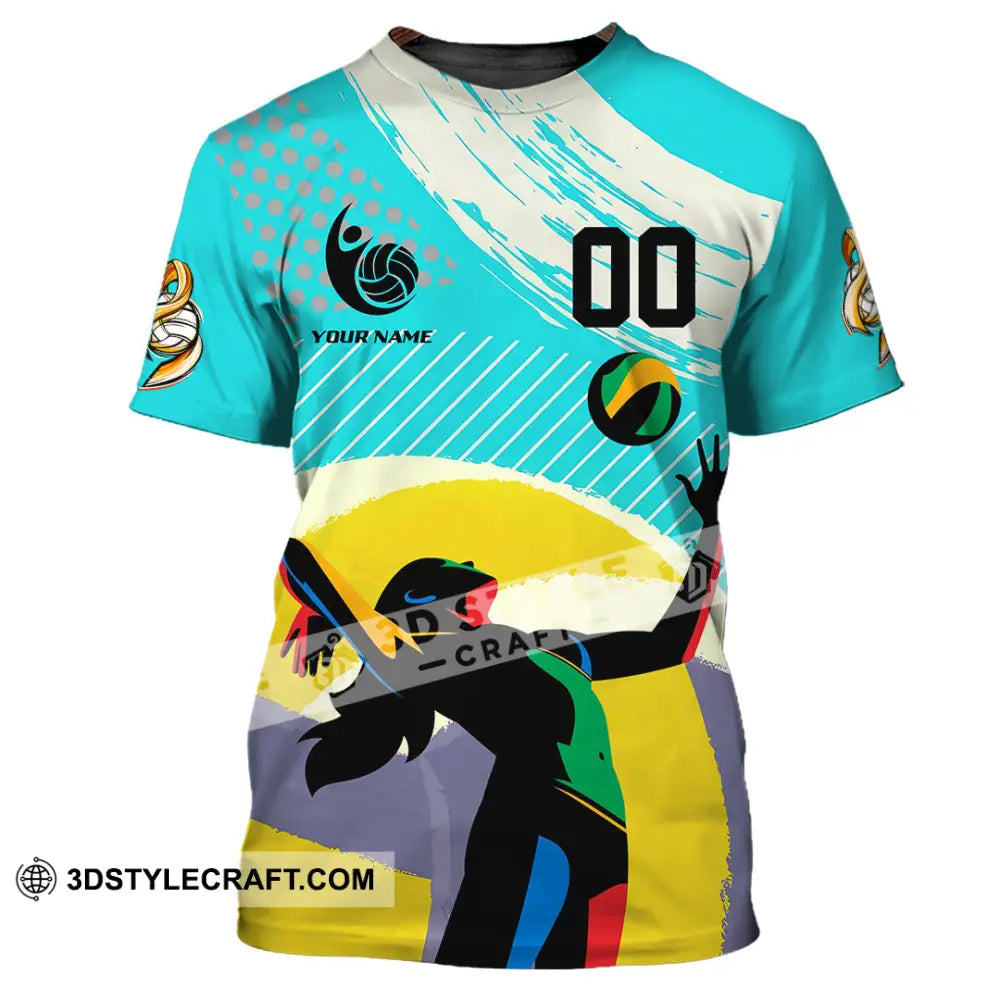 Unisex Shirt - Custom Volleyball 3D Shirt - T-Shirt / S - T-shirt
