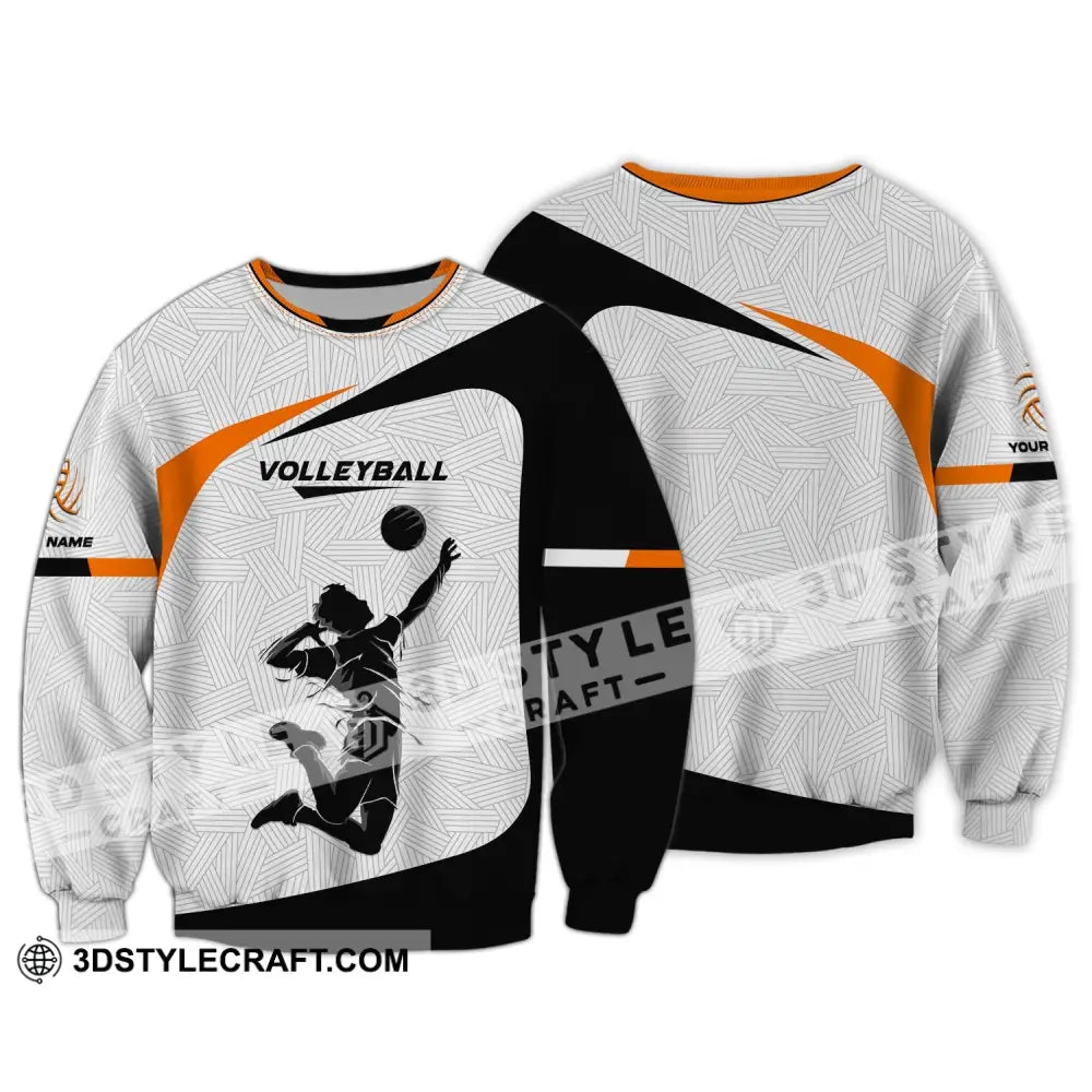 Unisex Shirt Custom Volleyball Hoodie T-Shirt For Team Gift Players