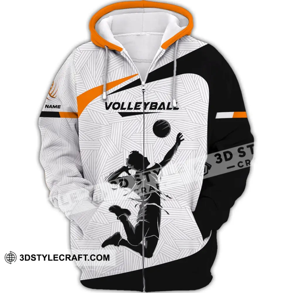 Unisex Shirt Custom Volleyball Hoodie T-Shirt For Team Gift Players