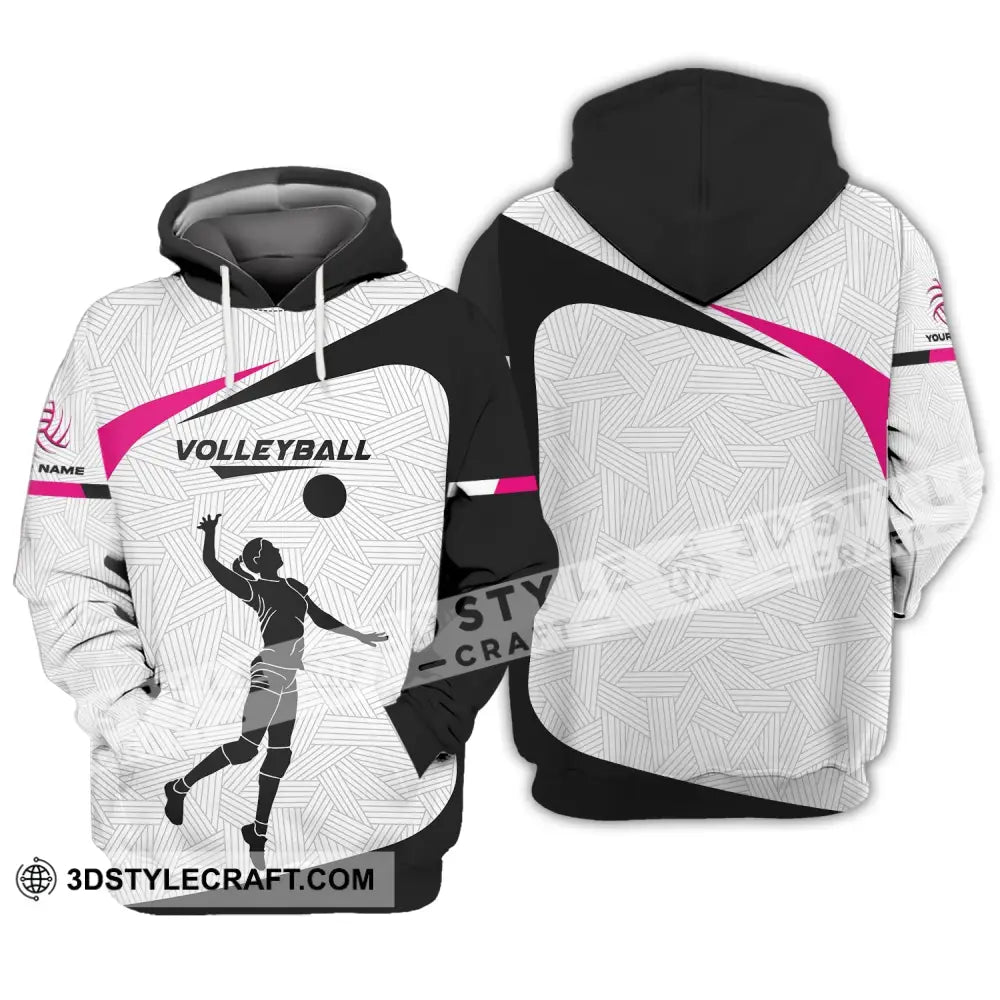 Unisex Shirt Custom Volleyball Hoodie Team T-Shirt Gift For Players / S