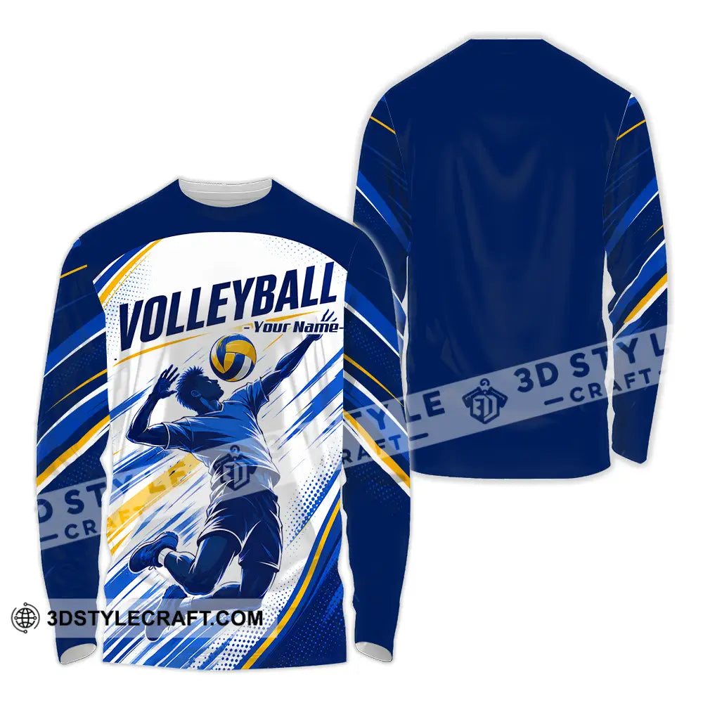 Unisex Shirt - Custom Volleyball Shirt - Long Sleeve Shirt / S - T-shirt