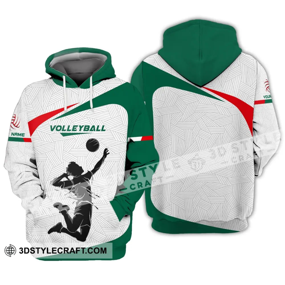 Unisex Shirt Custom Volleyball Polo T-Shirt For Team Gift Players Hoodie / S