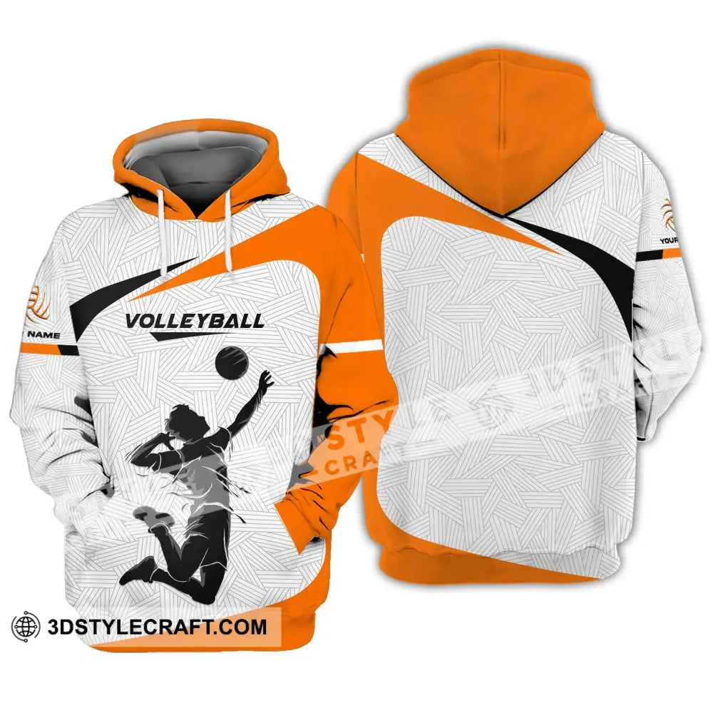 Unisex Shirt Custom Volleyball Polo Team T-Shirt Gift For Players Hoodie / S