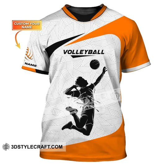 Unisex Shirt, Custom Volleyball Shirt, Volleyball Polo, Volleyball Team T-Shirt, Gift for Volleyball Players style option 1