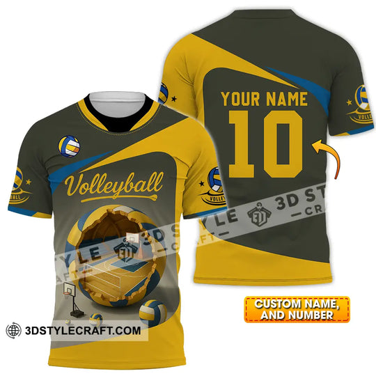 Unisex Shirt - Custom Volleyball Shirt style option 1
