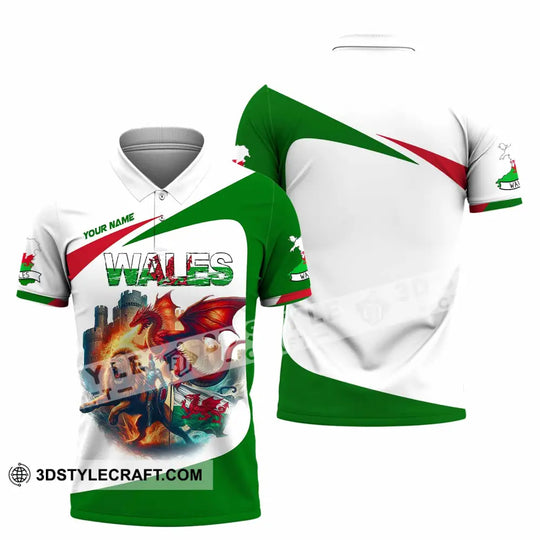 Unisex Shirt - Custom Wales Shirt style option 2