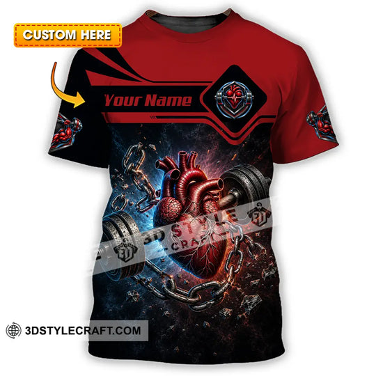 Unisex Shirt - Custom Weightlifting Shirt style option 1