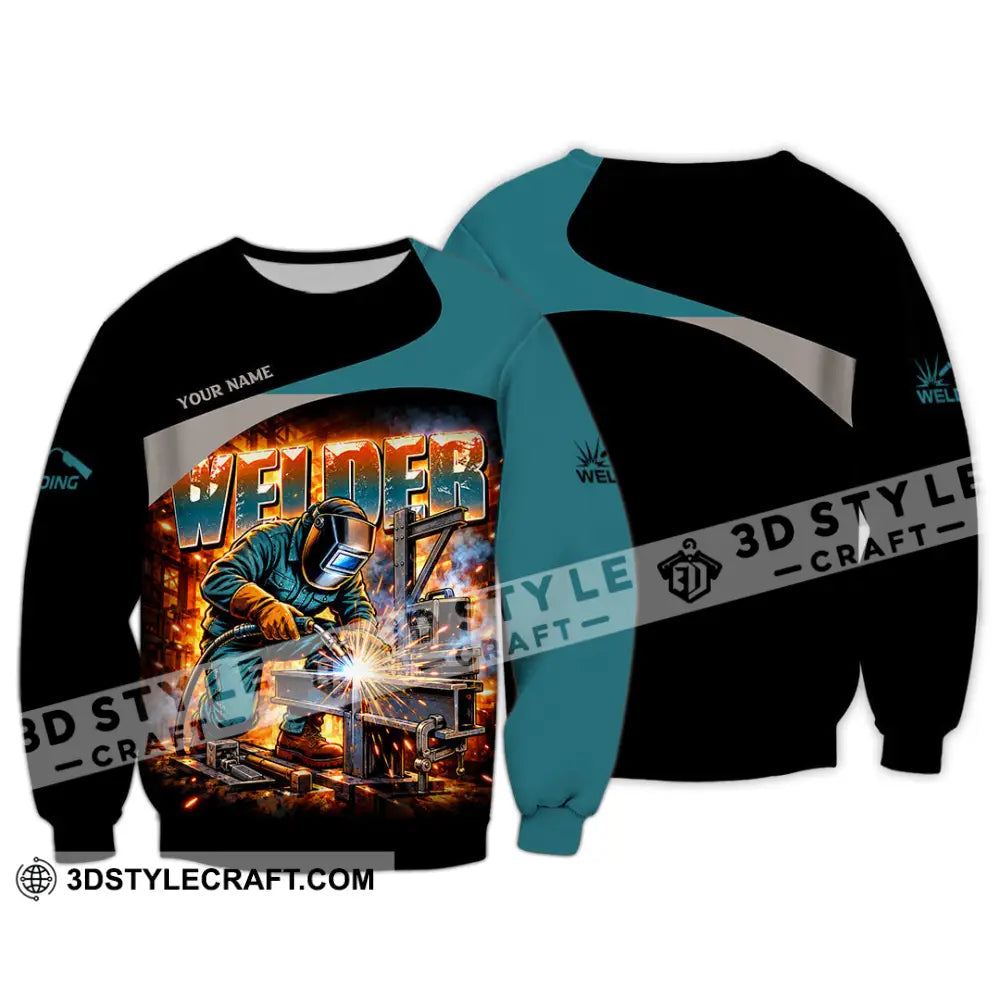 Unisex Shirt - Custom Welder Shirt - Long Sleeve / S - T-shirt