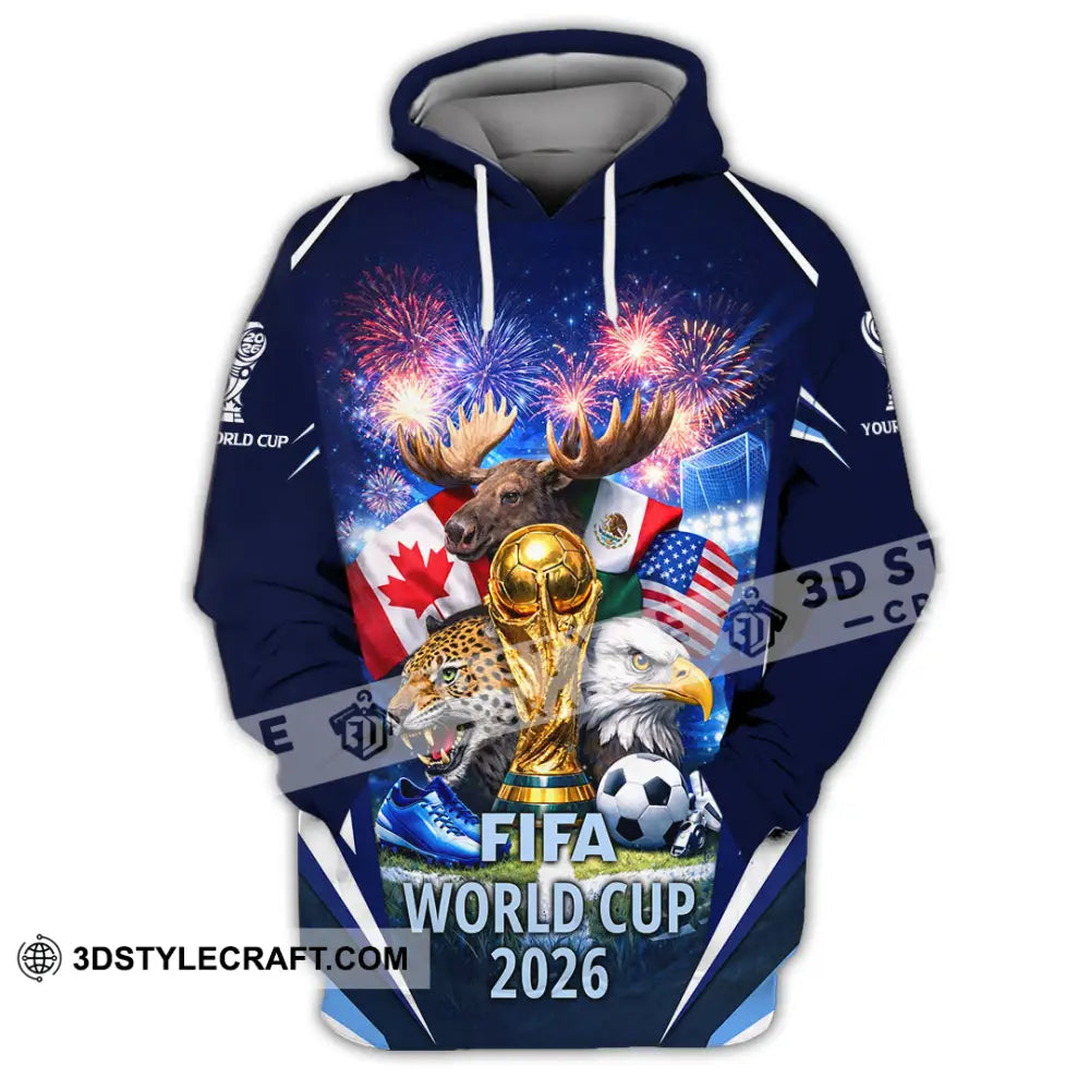 Unisex Shirt - Custom World Cup 2026 3D Shirt Hoodie / S T-shirt