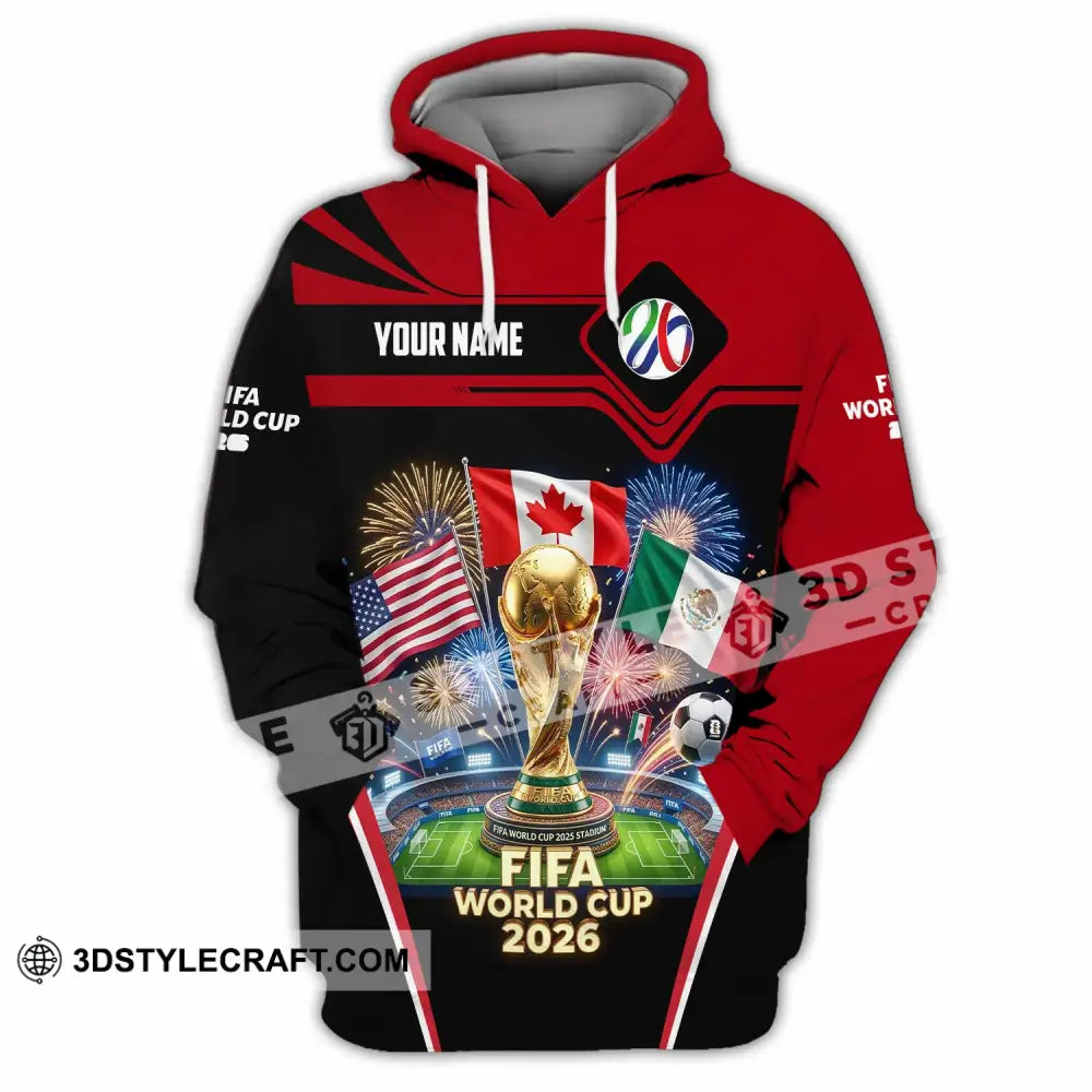 Unisex Shirt - Custom World Cup 2026 3D Shirt Hoodie / S T-shirt