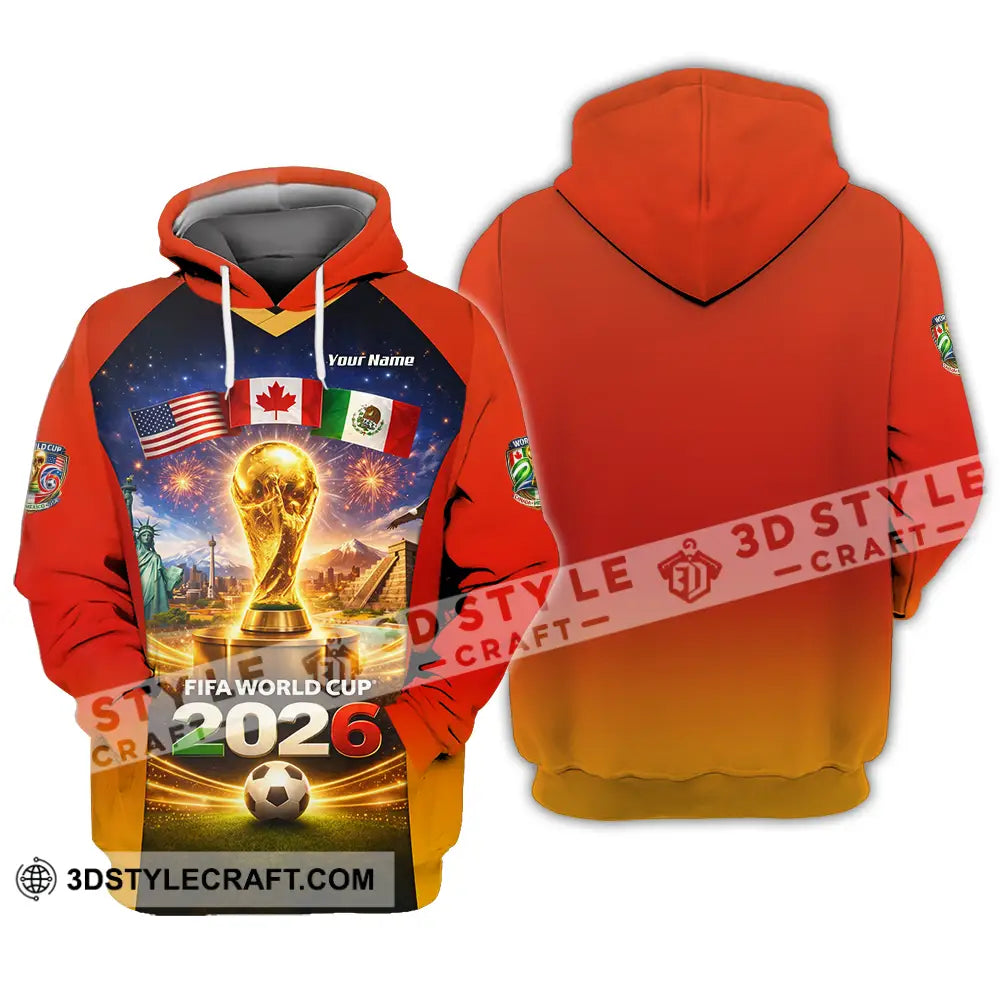 Unisex Shirt - Custom World Cup 2026 3D Shirt Hoodie / S T-shirt