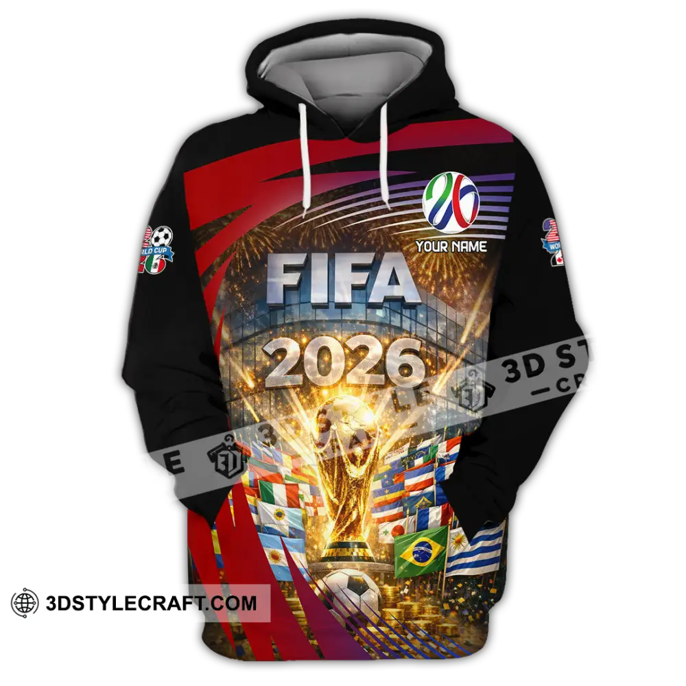 Unisex Shirt - Custom World Cup 2026 3D Shirt Hoodie / S T-shirt