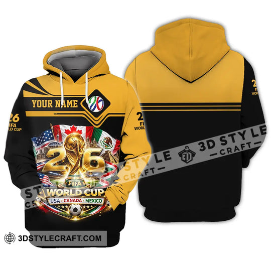 Unisex Shirt - Custom World Cup 2026 3D Shirt style option 3