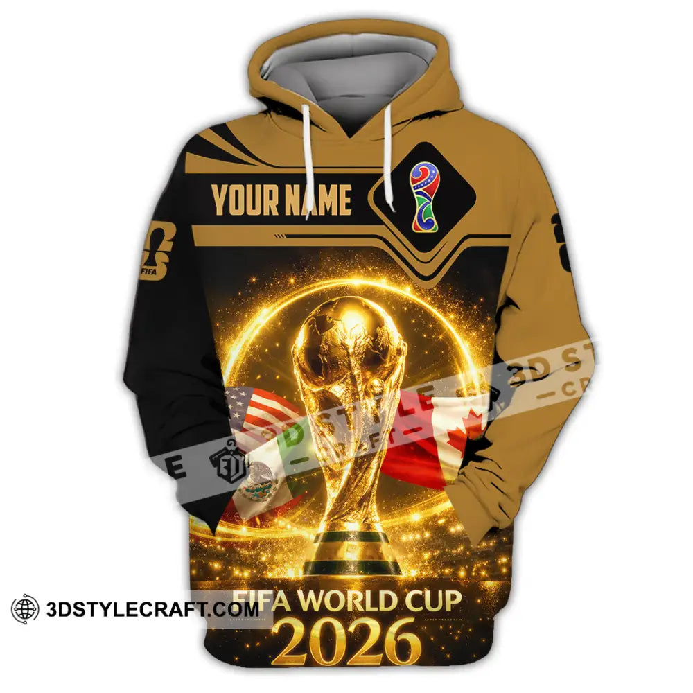 Unisex Shirt - Custom World Cup 2026 3D Shirt - Hoodie / S - T-shirt