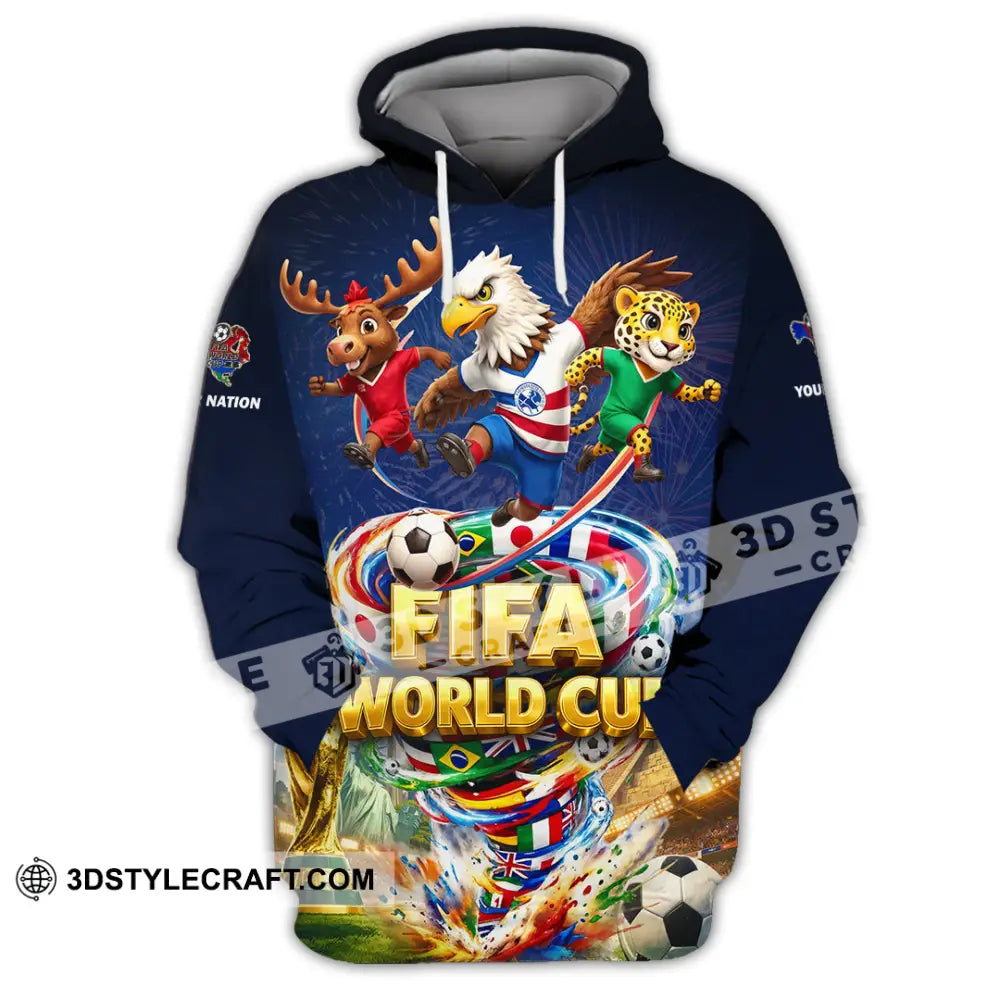 Unisex Shirt - Custom World Cup 2026 3D Shirt Hoodie / S T-shirt