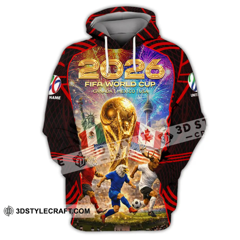 Unisex Shirt - Custom World Cup 2026 3D Shirt Hoodie / S T-shirt