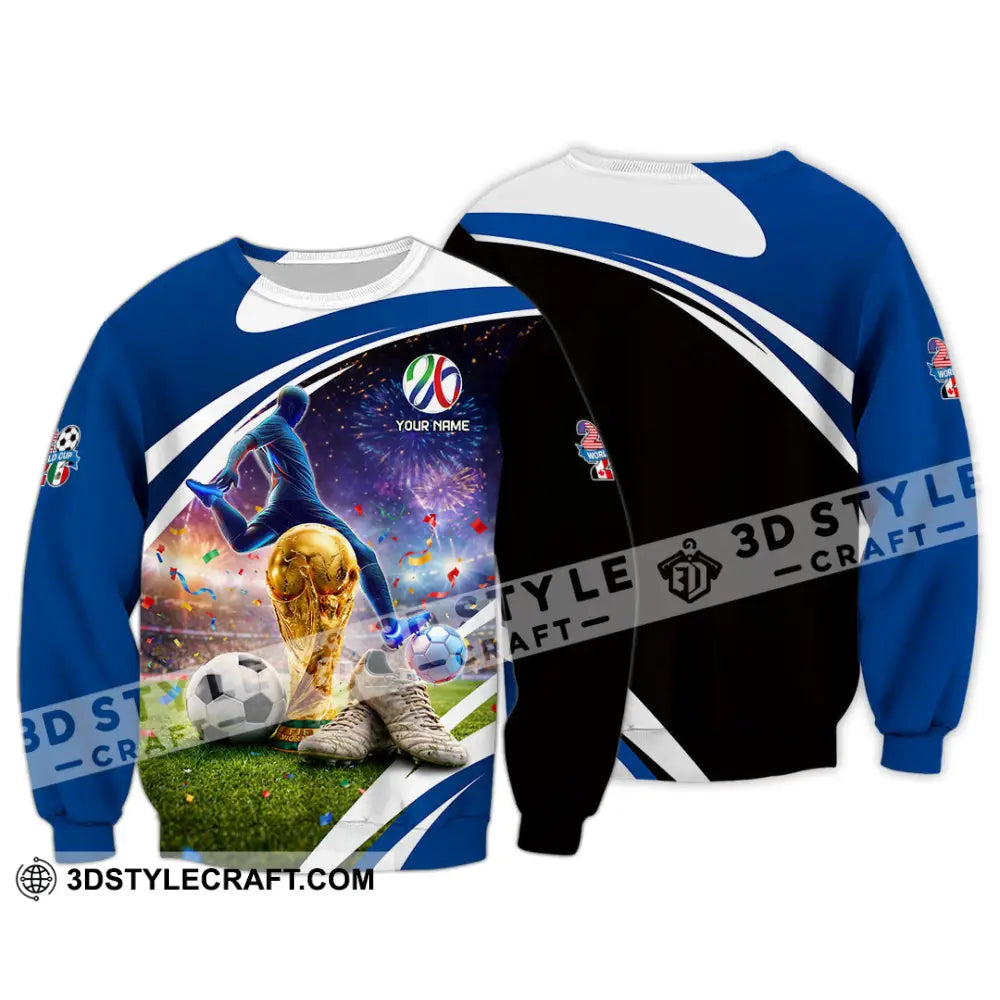 Unisex Shirt - Custom World Cup 2026 3D Shirt Long Sleeve / S T-shirt