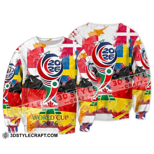 Unisex Shirt - Custom World Cup 2026 3D Shirt style option 4