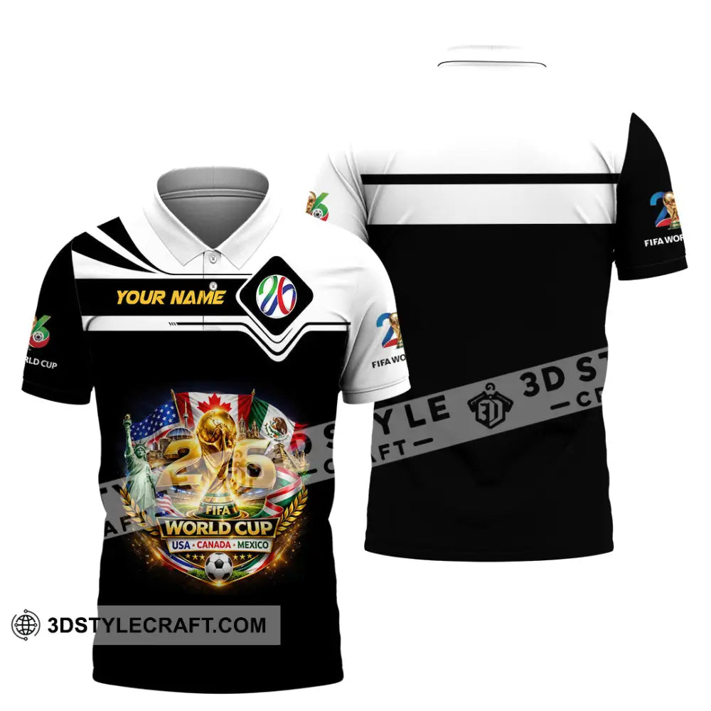 Unisex Shirt - Custom World Cup 2026 3D Shirt - Polo Shirt / S - T-shirt