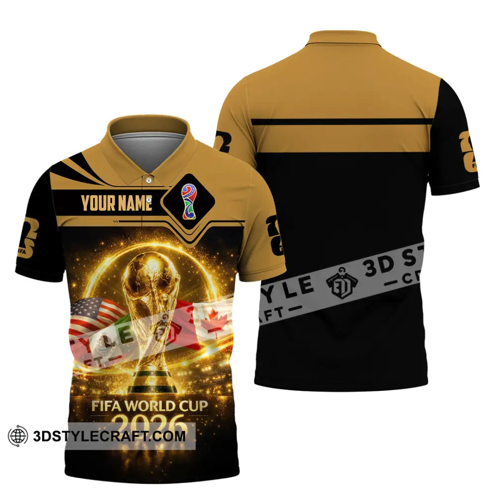 Unisex Shirt - Custom World Cup 2026 3D Shirt - Polo Shirt / S - T-shirt