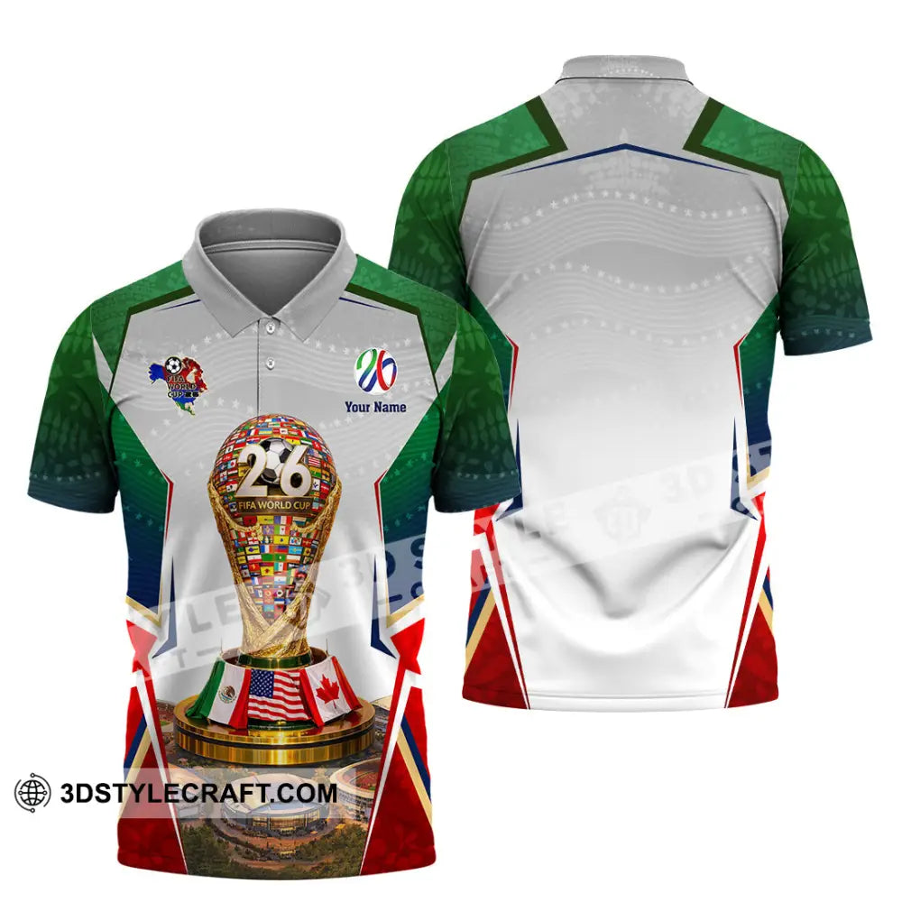 Unisex Shirt - Custom World Cup 2026 3D Shirt - Polo Shirt / S - T-shirt