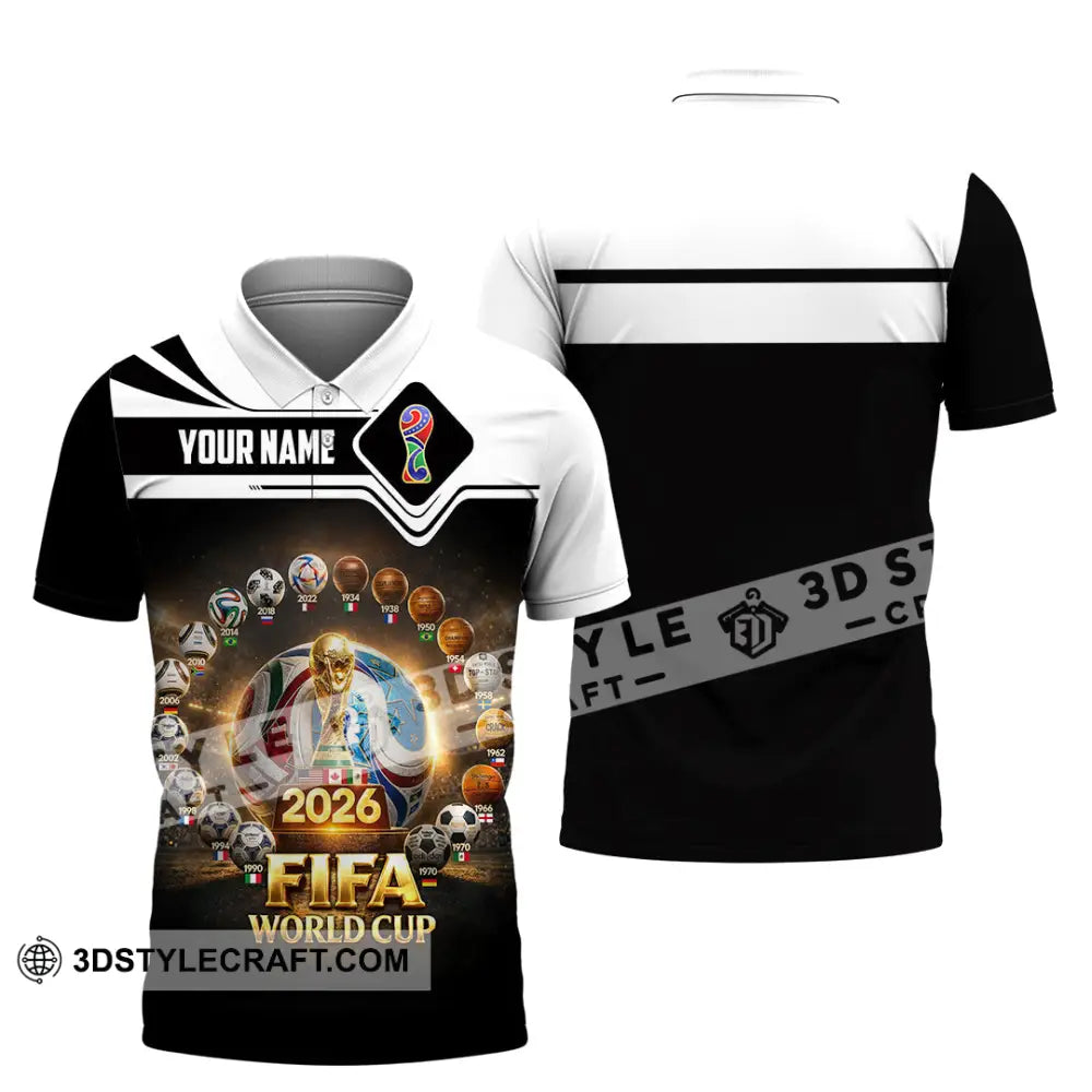 Unisex Shirt - Custom World Cup 2026 3D Shirt - Polo Shirt / S - T-shirt