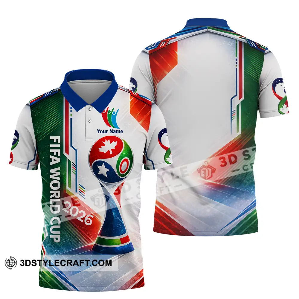 Unisex Shirt - Custom World Cup 2026 3D Shirt Polo Shirt / S T-shirt