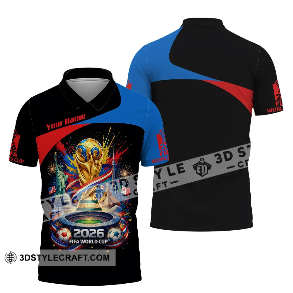Unisex Shirt - Custom World Cup 2026 3D Shirt - Polo Shirt / S - T-shirt