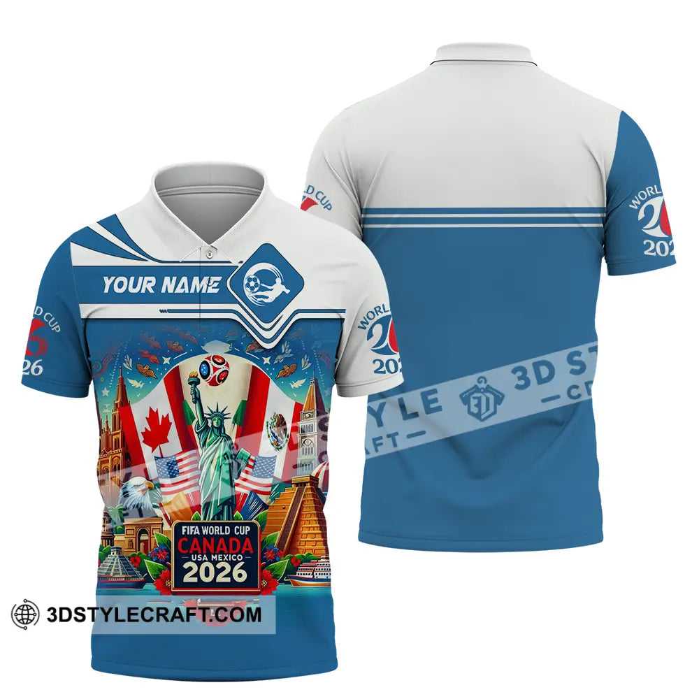 Unisex Shirt - Custom World Cup 2026 3D Shirt Polo Shirt / S T-shirt