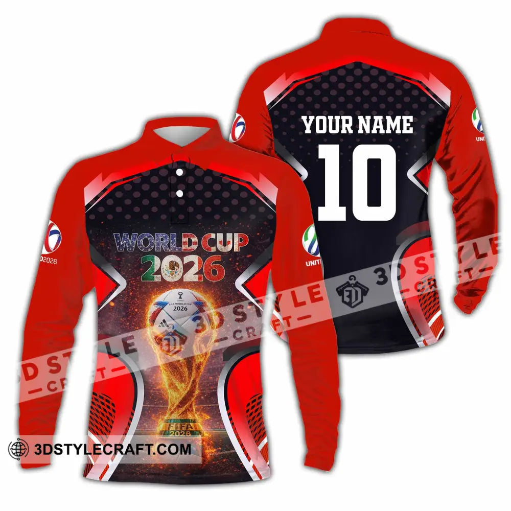 Unisex Shirt - Custom World Cup 2026 3D Shirt T-shirt