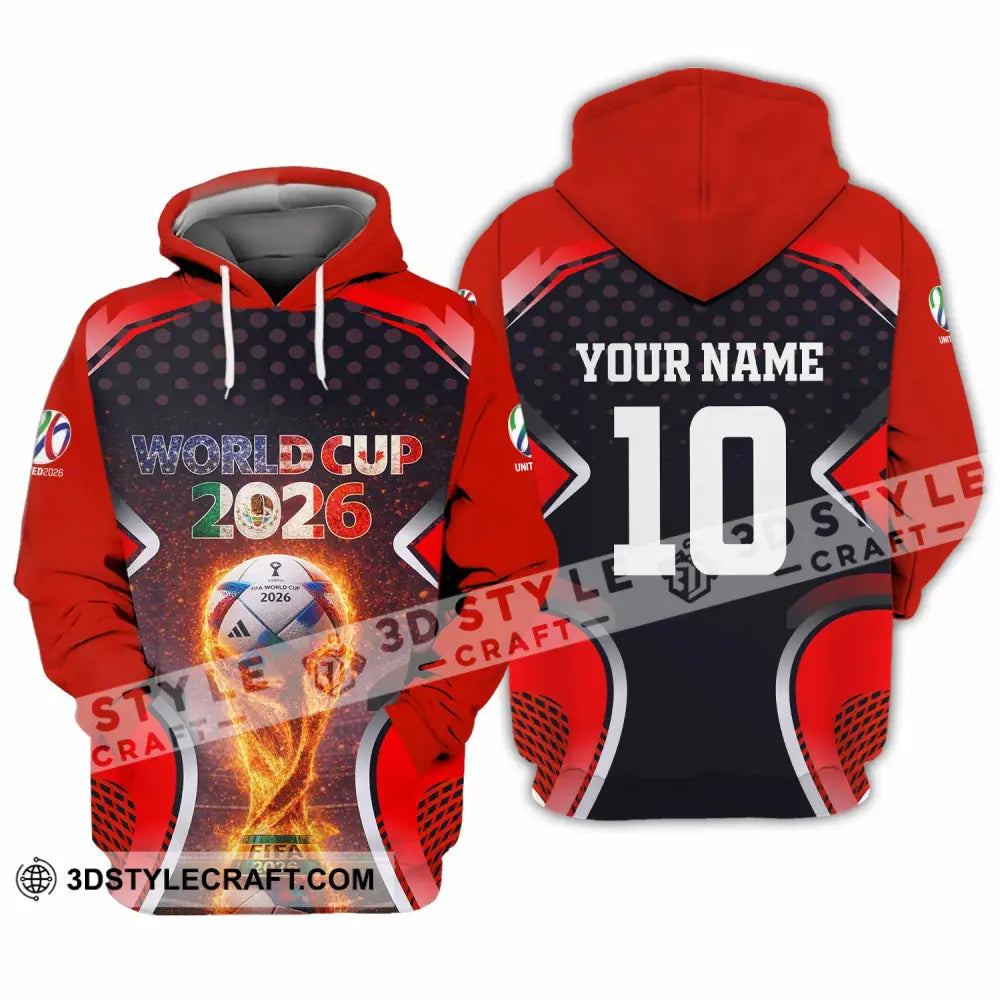 Unisex Shirt - Custom World Cup 2026 3D Shirt T-shirt