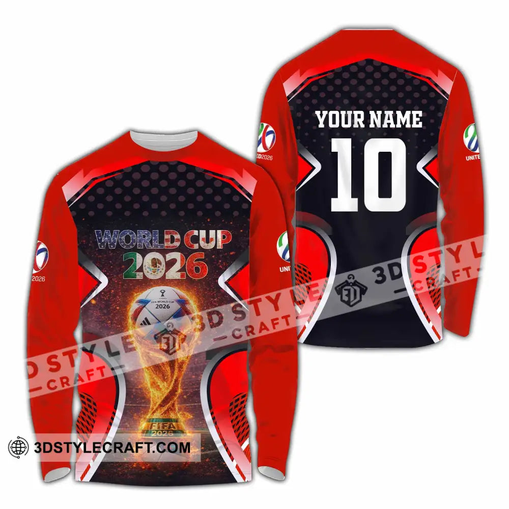 Unisex Shirt - Custom World Cup 2026 3D Shirt T-shirt