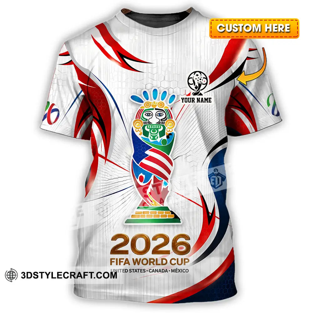 Unisex Shirt - Custom World Cup 2026 3D Shirt T-shirt