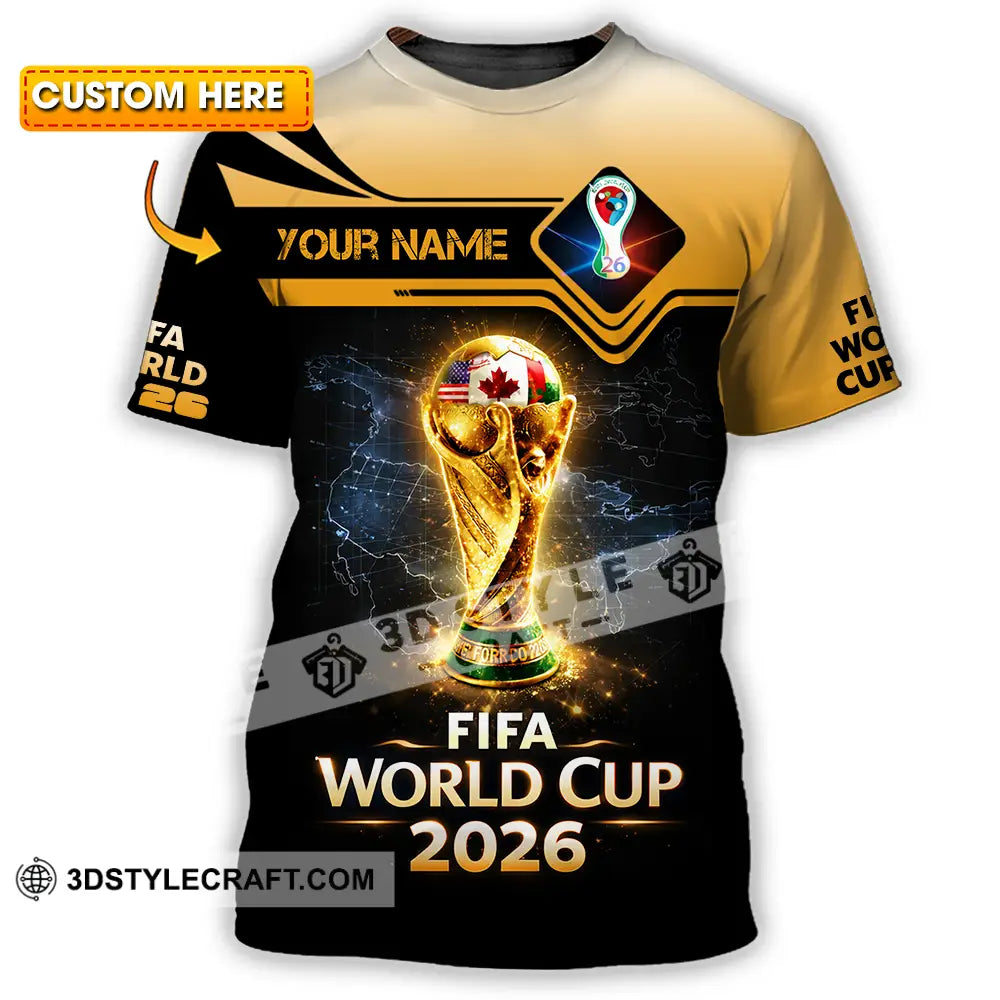 Unisex Shirt - Custom World Cup 2026 3D Shirt - T-shirt
