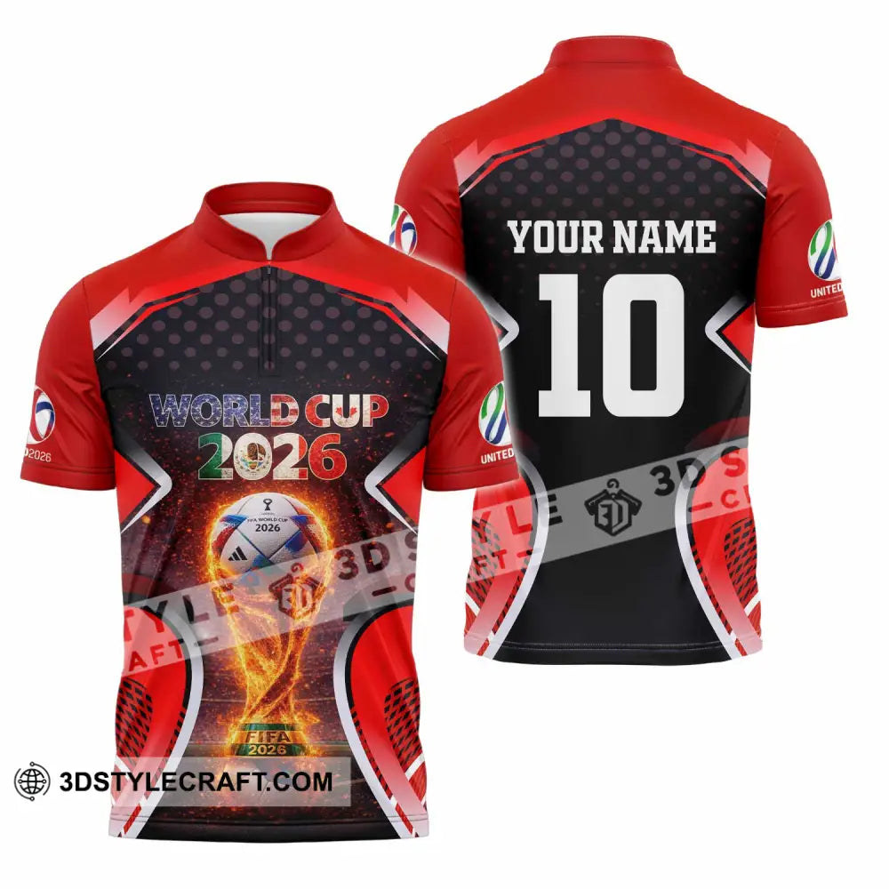 Unisex Shirt - Custom World Cup 2026 3D Shirt T-shirt