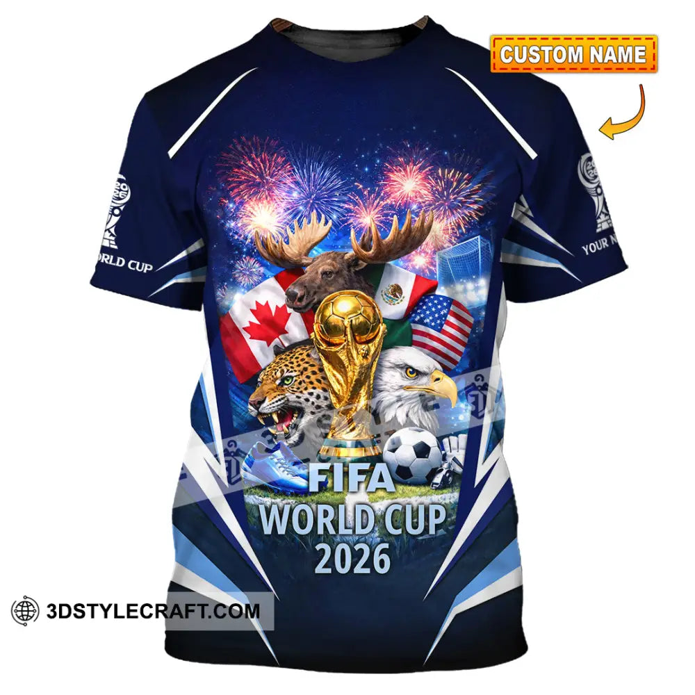 Unisex Shirt - Custom World Cup 2026 3D Shirt T-shirt