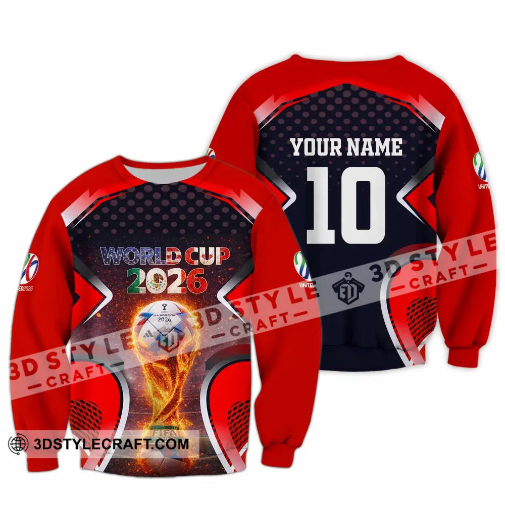 Unisex Shirt - Custom World Cup 2026 3D Shirt T-shirt