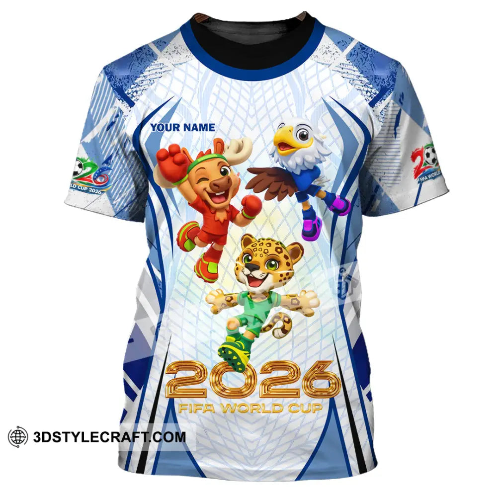 Unisex Shirt - Custom World Cup 2026 3D Shirt T-Shirt / S T-shirt
