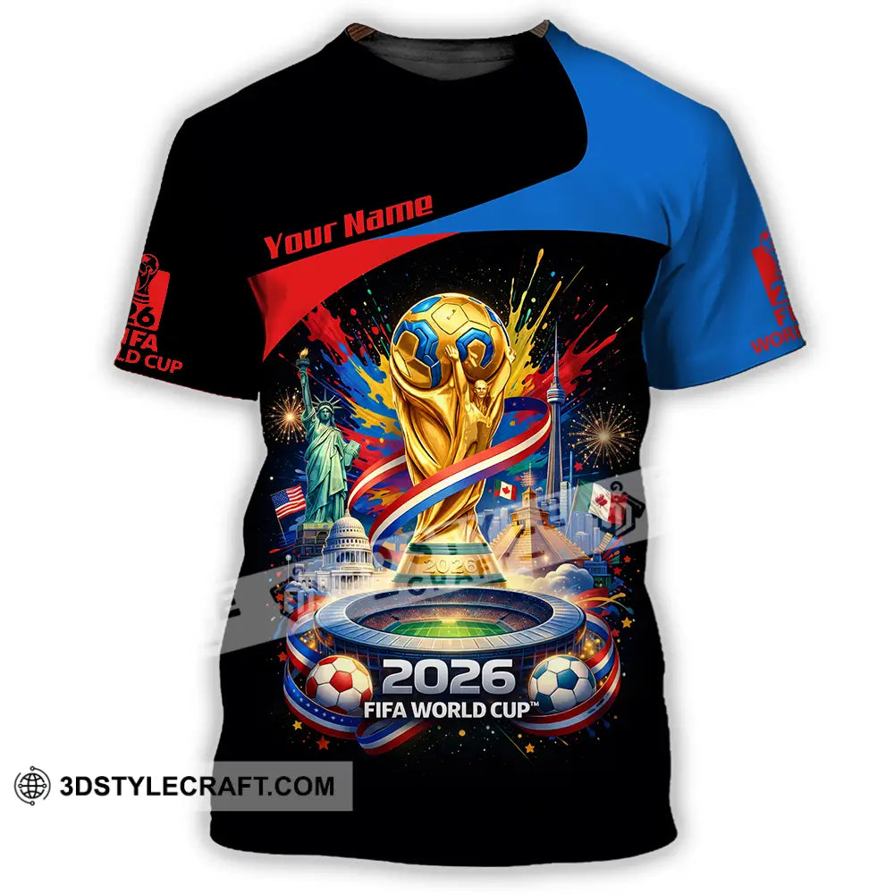 Unisex Shirt - Custom World Cup 2026 3D Shirt - T-Shirt / S - T-shirt