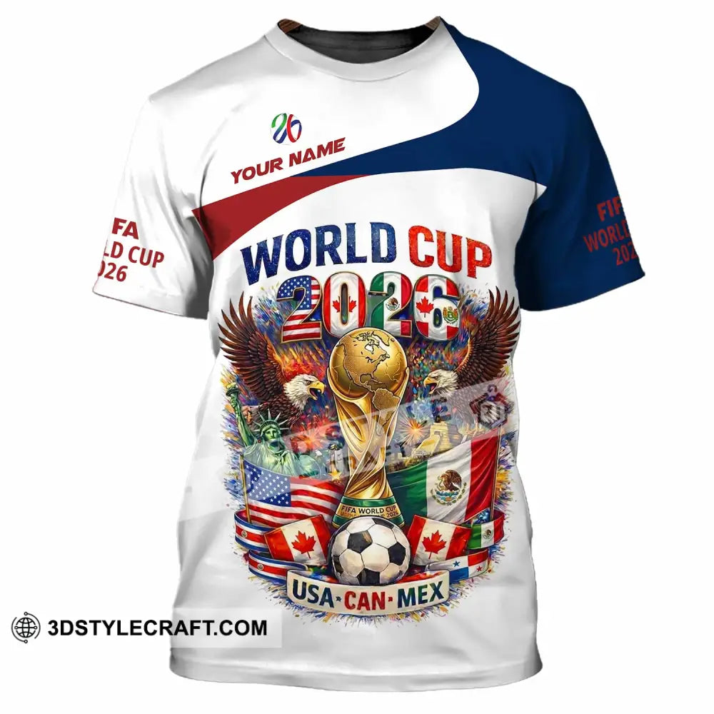 Unisex Shirt - Custom World Cup 2026 3D Shirt - T-Shirt / S - T-shirt