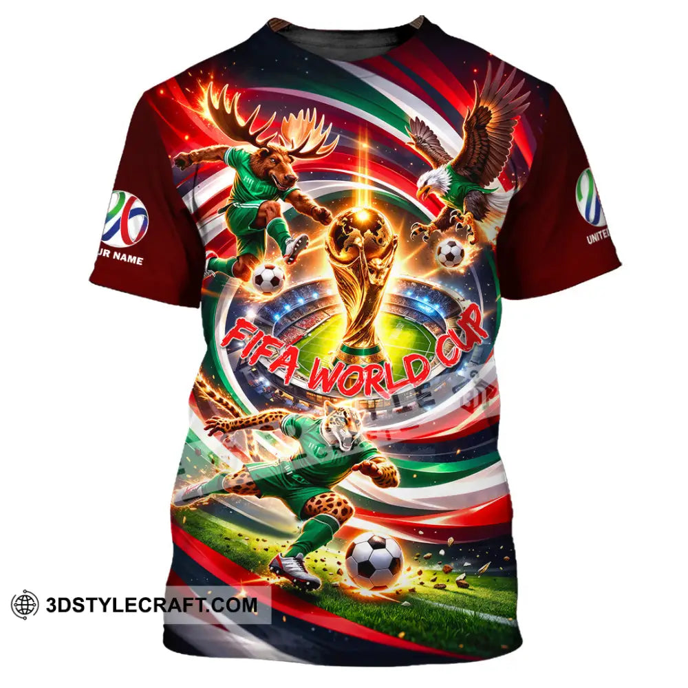 Unisex Shirt - Custom World Cup 2026 3D Shirt T-Shirt / S T-shirt