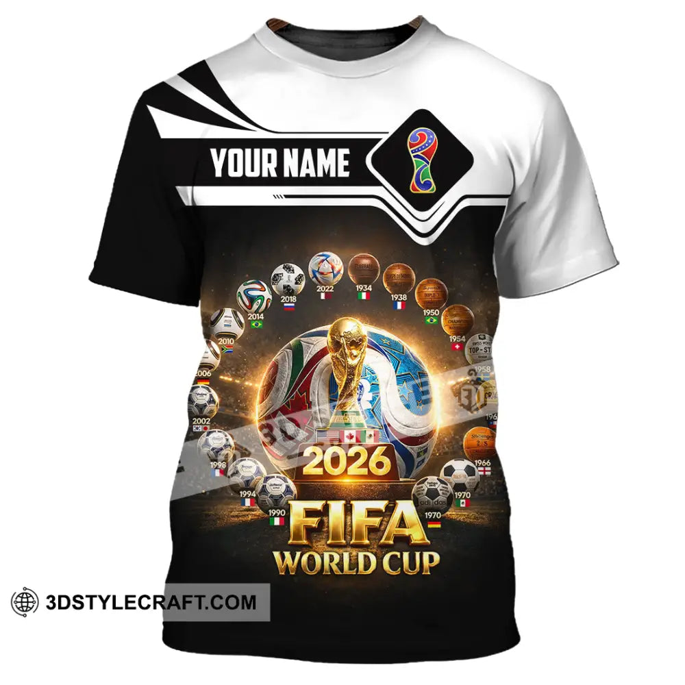 Unisex Shirt - Custom World Cup 2026 3D Shirt - T-Shirt / S - T-shirt