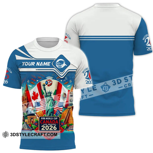 Unisex Shirt - Custom World Cup 2026 3D Shirt style option 2